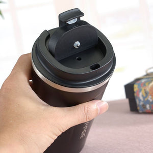 Travel Portable Mug Coffee Milk Cup Vacuum Flasks Thermos Cup