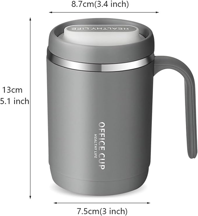 Stainless Steel Insulated Tea Cup 500ml