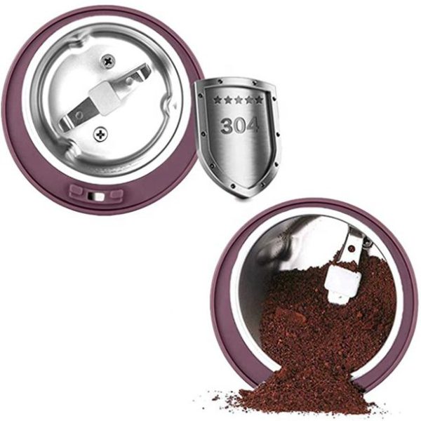 Mini Electric Coffee Grinder for Beans & Spices