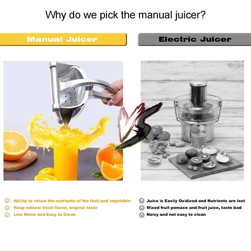 Manual Juicer Squeezer for Citrus and More - 730g